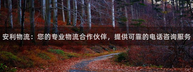 28圈大神预测：安利物流：您的专业物