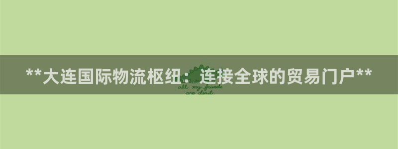 28圈登录网：**大连国际物流枢纽：