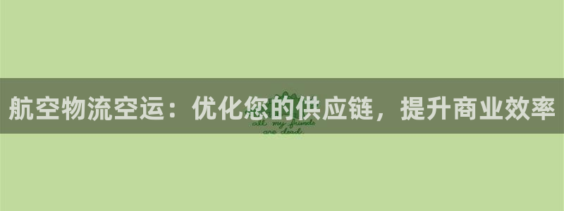 28圈连输10天：航空物流空运：优化