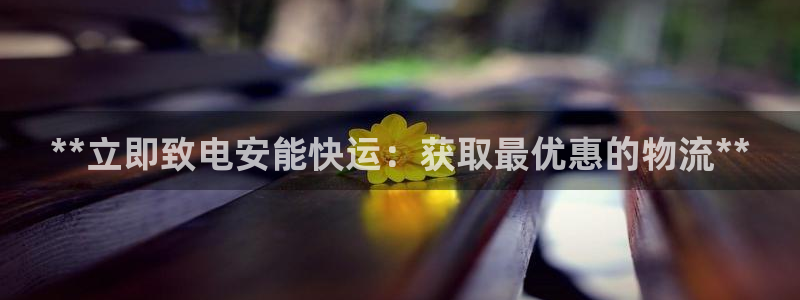 28圈软件：**立即致电安能快运：获